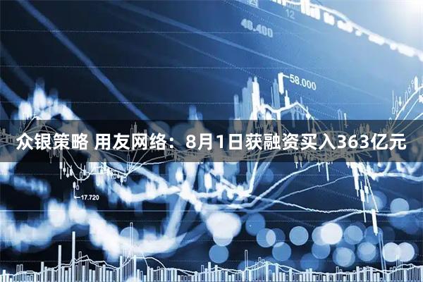 众银策略 用友网络：8月1日获融资买入363亿元