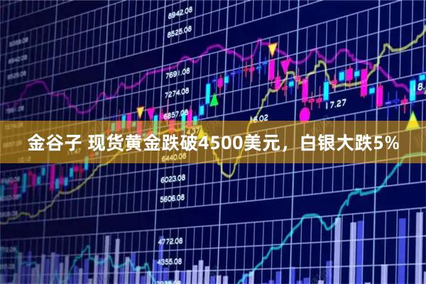 金谷子 现货黄金跌破4500美元，白银大跌5%