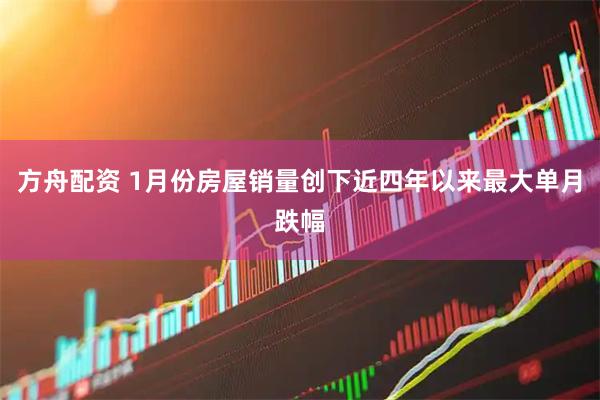 方舟配资 1月份房屋销量创下近四年以来最大单月跌幅